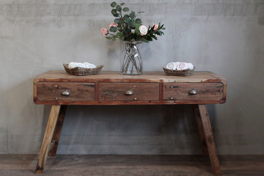Console Table - Recycled Wood - 150x50x80cm