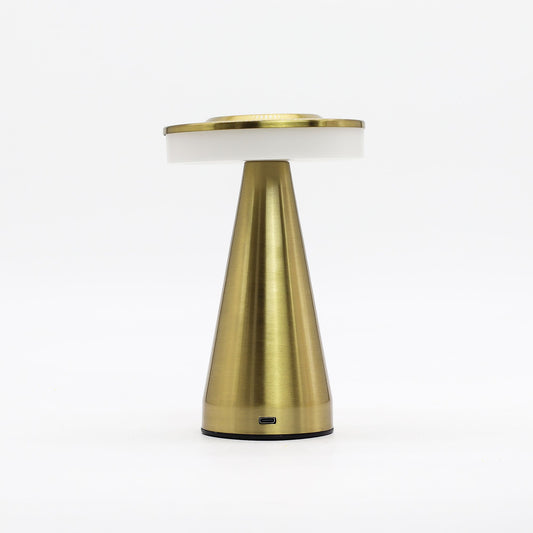 Touch Lamp - Tall Stem Copper - USB (C) - Rechargable (400 Watt)