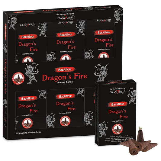 Mythical Backflow Cones - Dragon Fire