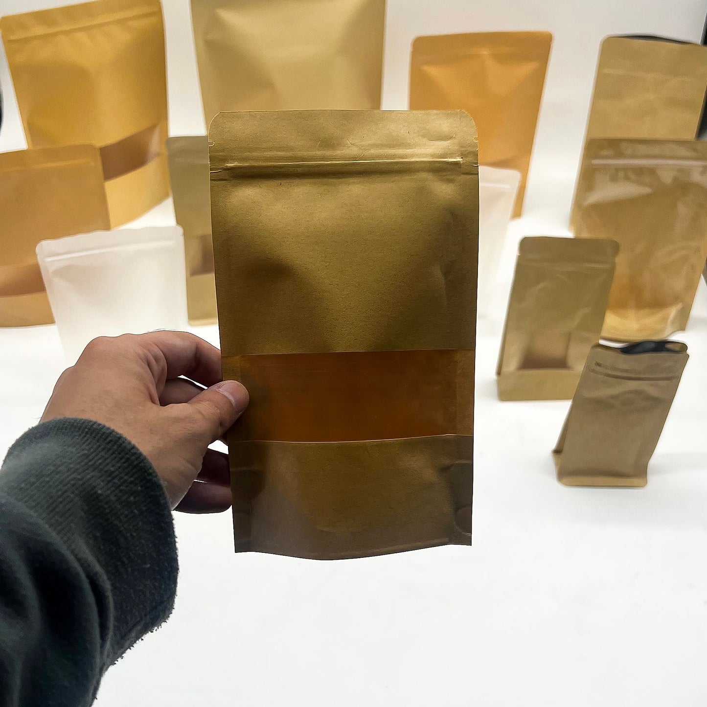 Kraft Window Bag 12x20 cm