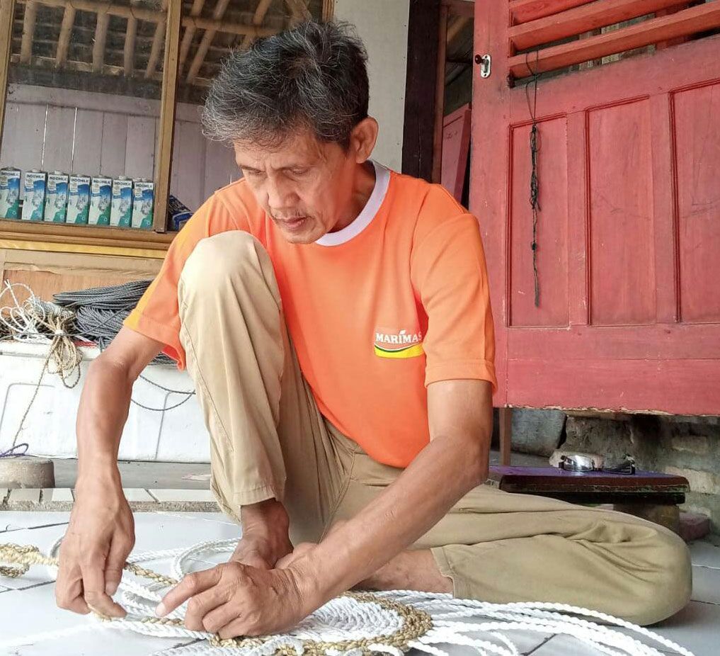 Oval Seagrass White & Tan - Classic - 60x120cm