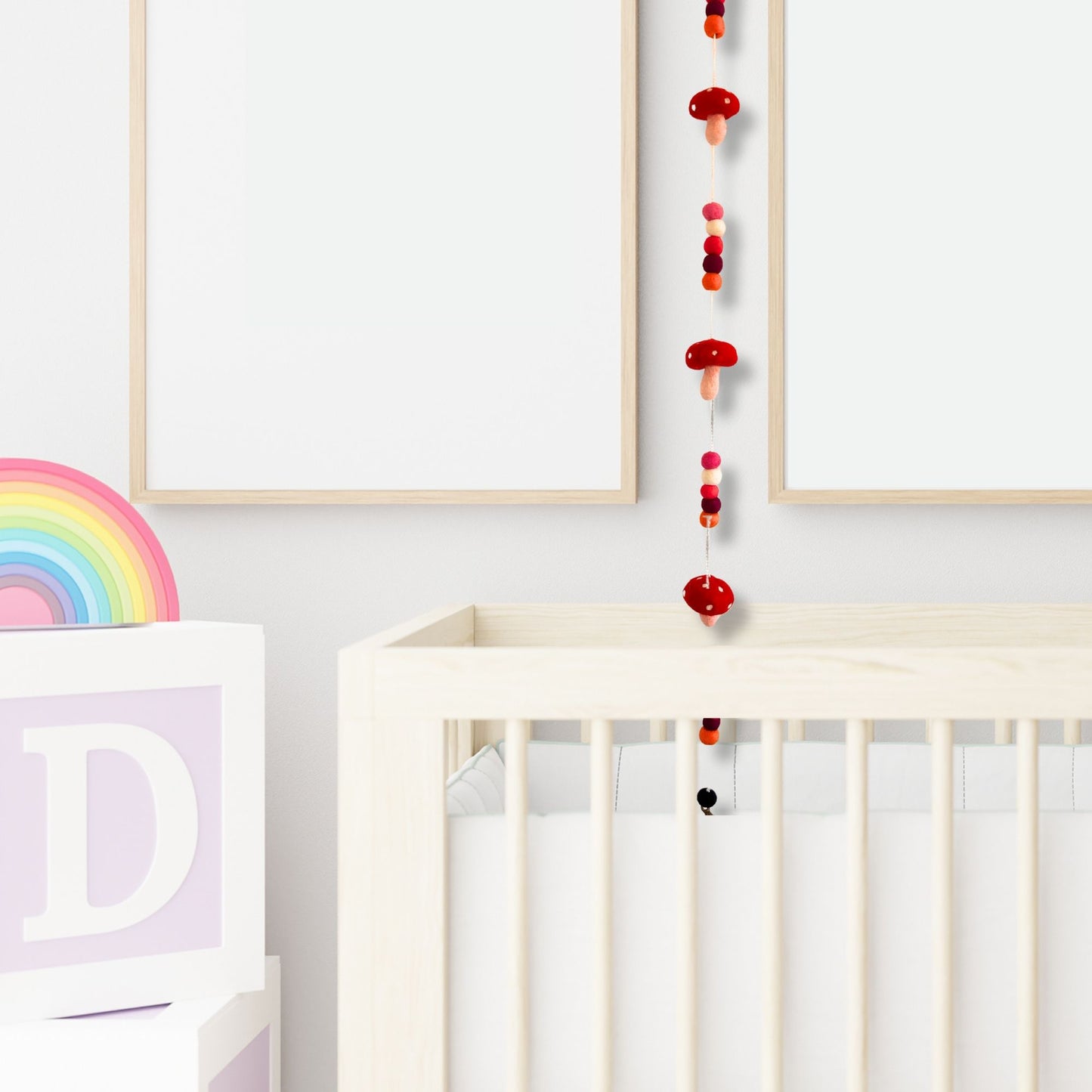 Felt Wall Hanging - Redtop Mushrooms