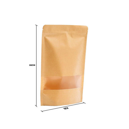 Kraft Window Bag 18x26 cm