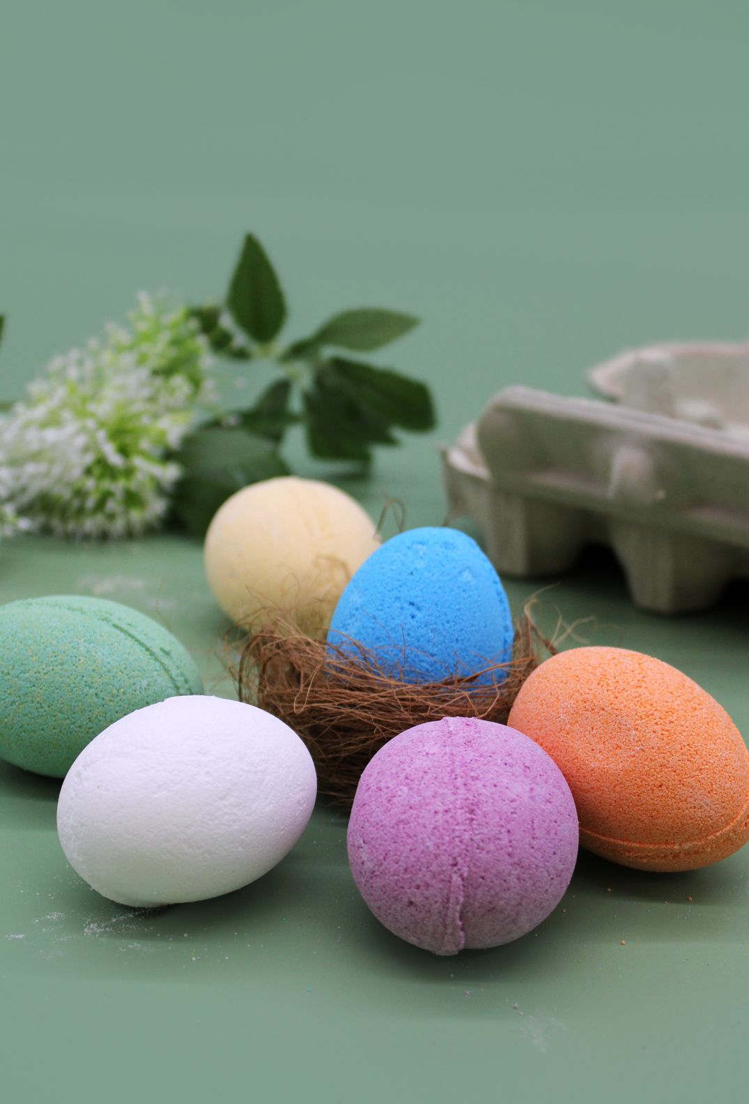 Pack of 6 Bath Eggs - Tangerine & Grapefruit