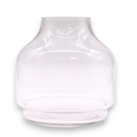 Medium Ball Top Terrarium on Dark Tung Wood