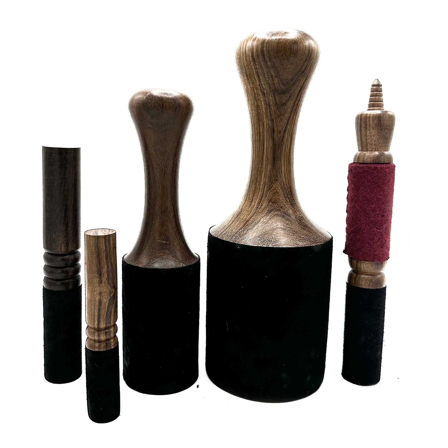 Wooden Stick for Singing Bowl - 13cm - Tube Handle