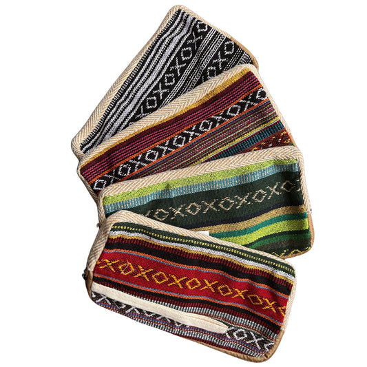 Hemp Phone/Tobacoo/Anything Zip Pouch (assorted)
