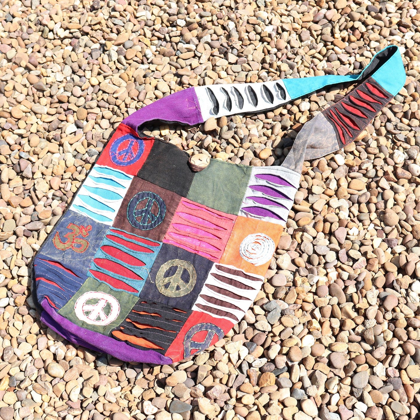 Classic Peace Sling Bags (asst des)