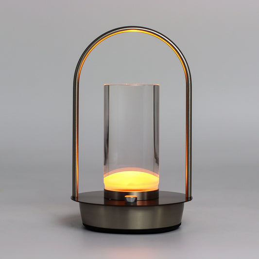 Touch Lamp - Crystal Lantern- USB (C) - Rechargable (2000 Watt)
