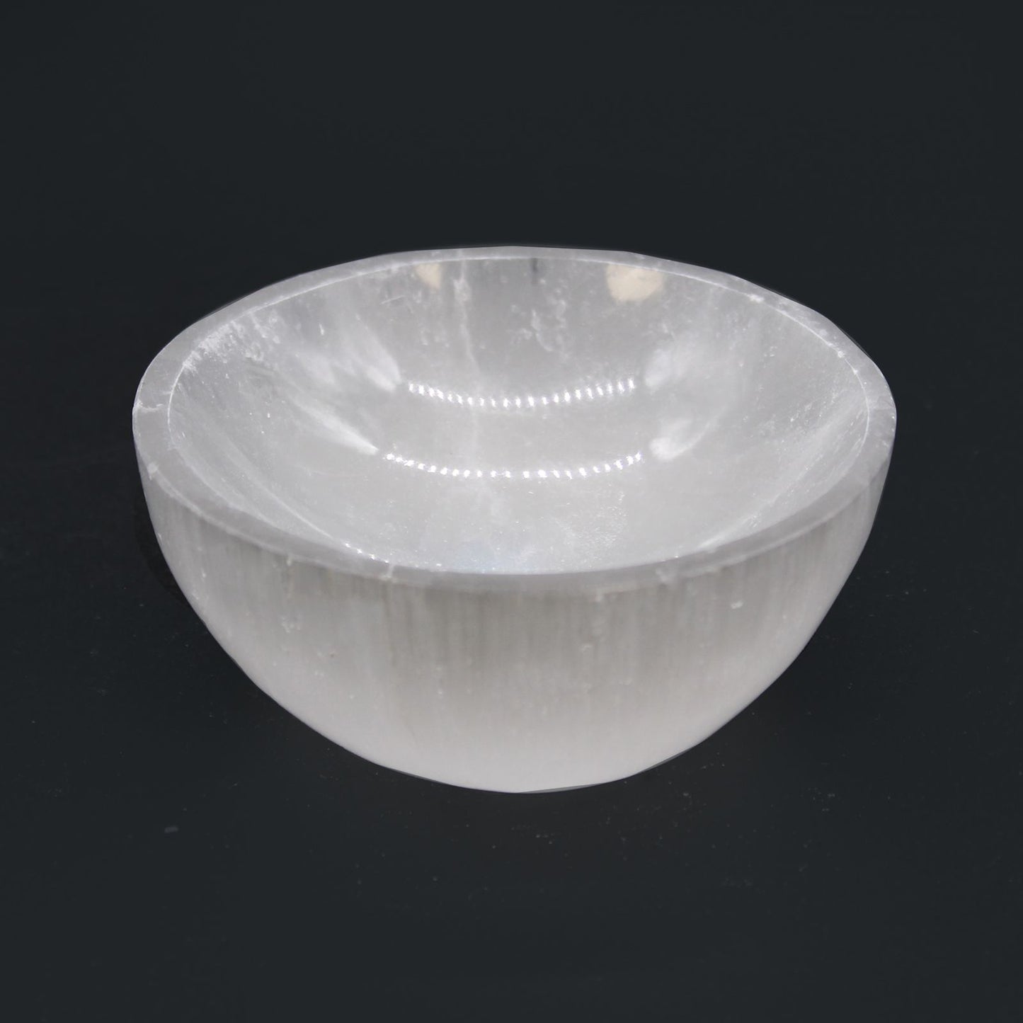 Selenite Round Bowl - 8cm