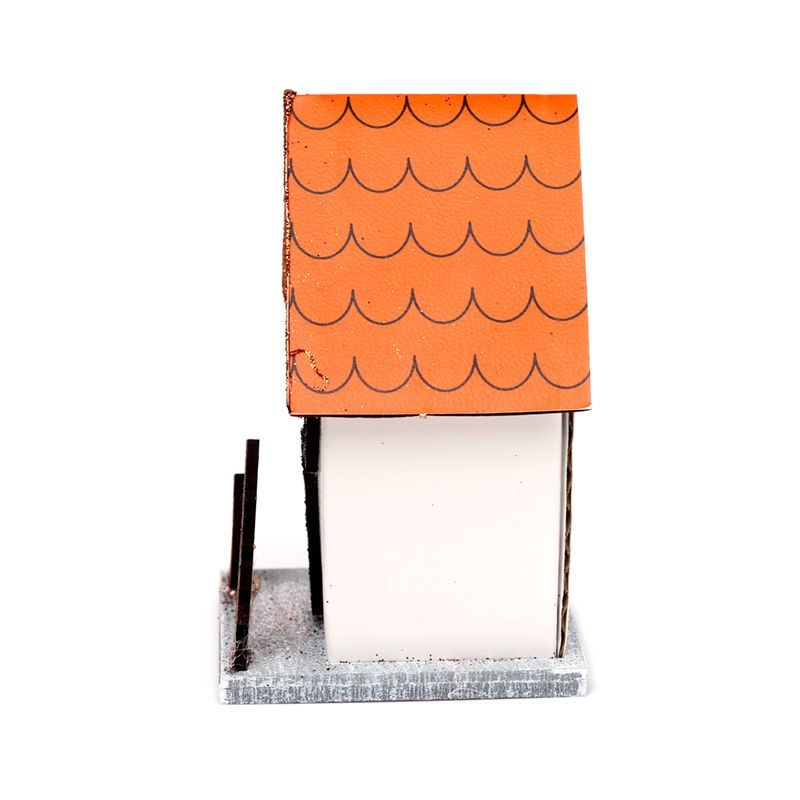 Spooky Spider Pumpkin House Halloween LED Decoration