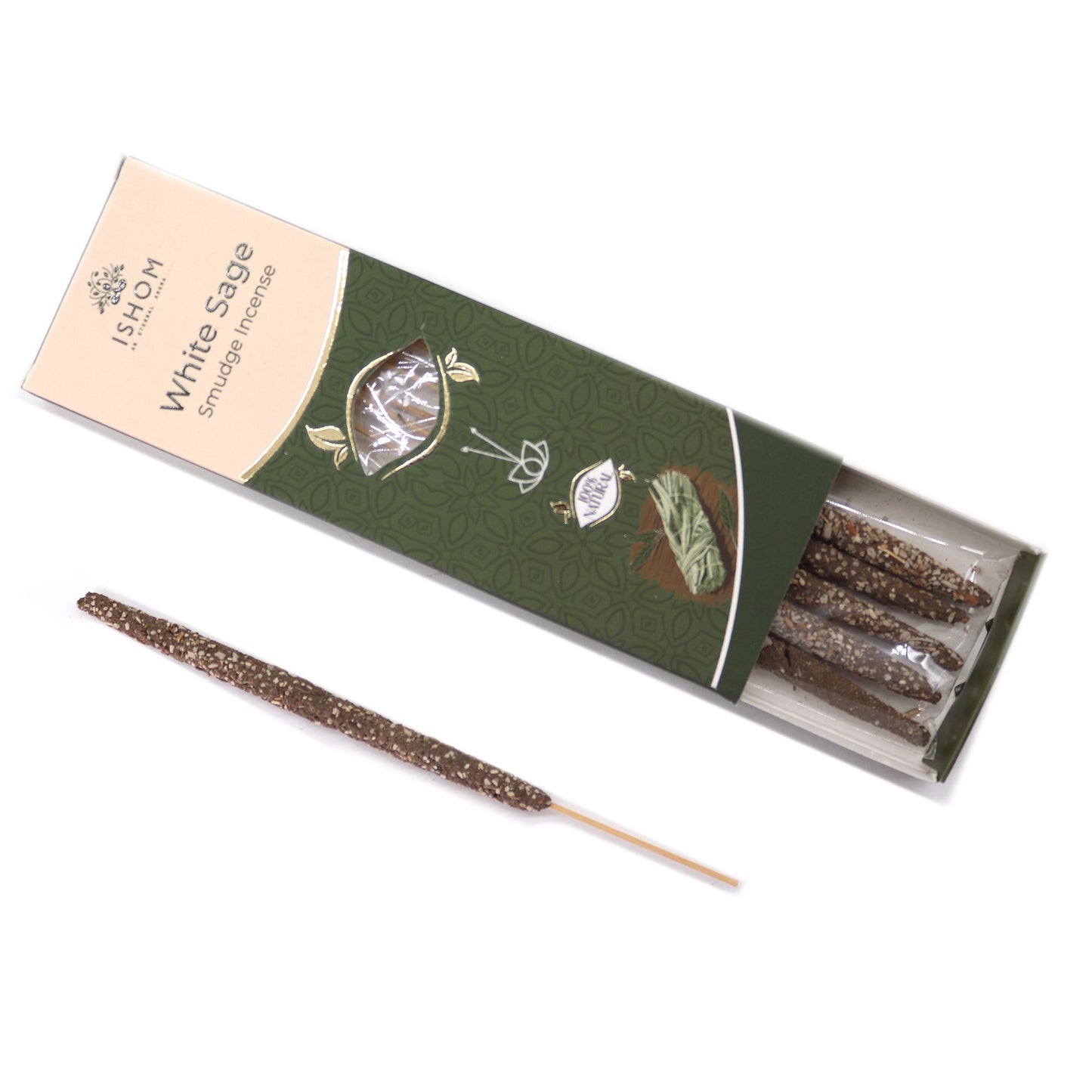 Ishom Smudge Incense - White Sage
