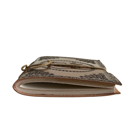 Assorted Esoteric Leather Notebooks - 15x11.5 cm