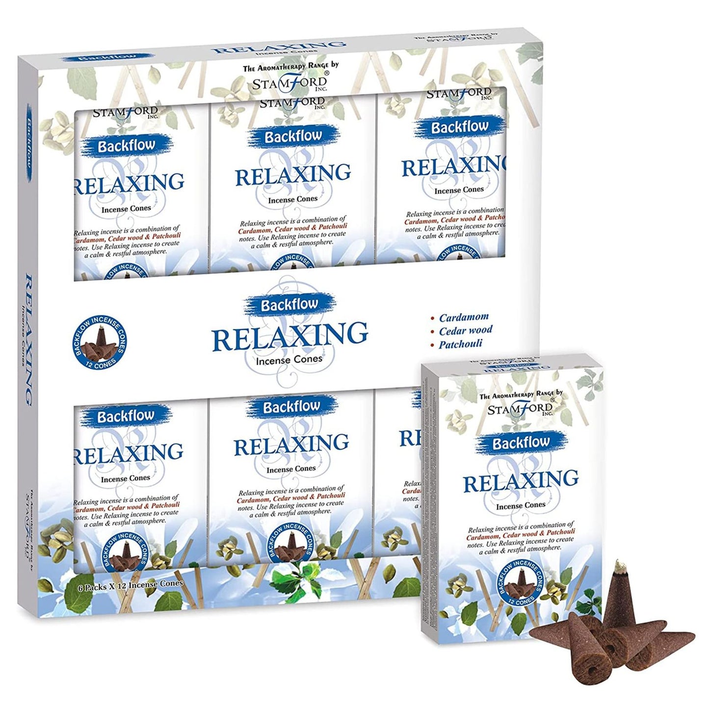 Aromatherapy Backflow Cones - Relaxing