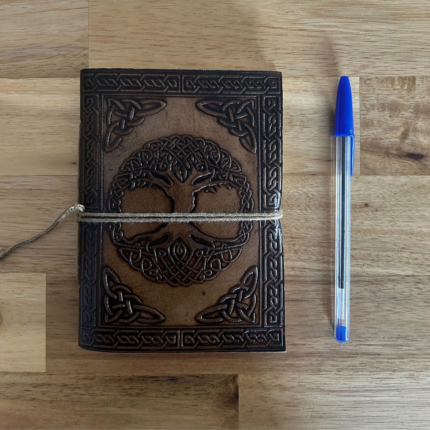 Assorted Esoteric Leather Notebooks - 15x11.5 cm