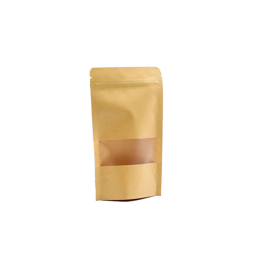 Kraft Window Bag 12x20 cm
