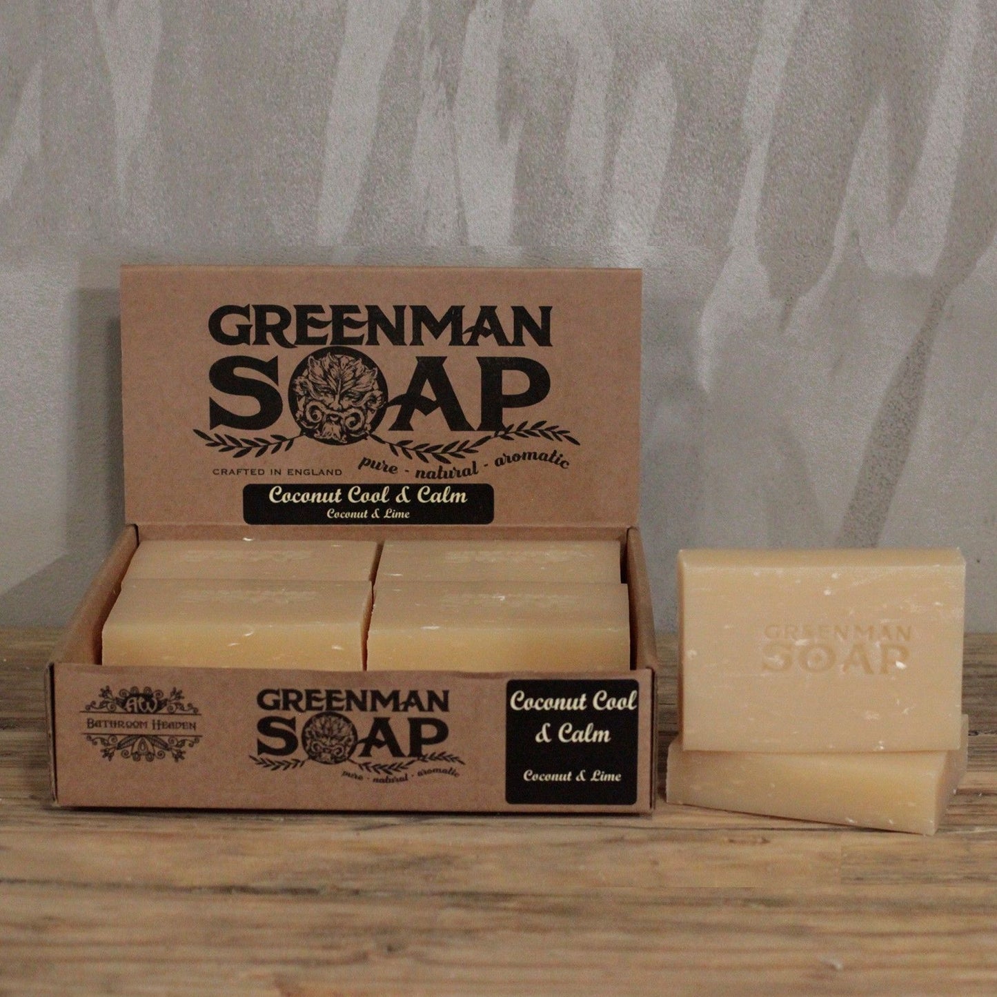 Greenman Soap Slice 100g - Coconut Cool & Calm