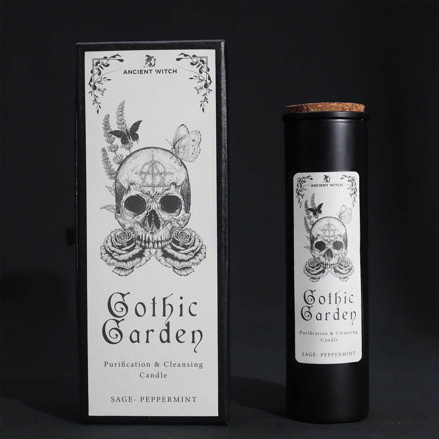 Ancient Witch Ritual Candles - Gothic Garden