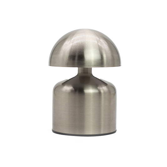 Touch Lamp - Dome Mushroom Silver - USB (C) - Rechargable  (400 Watt)
