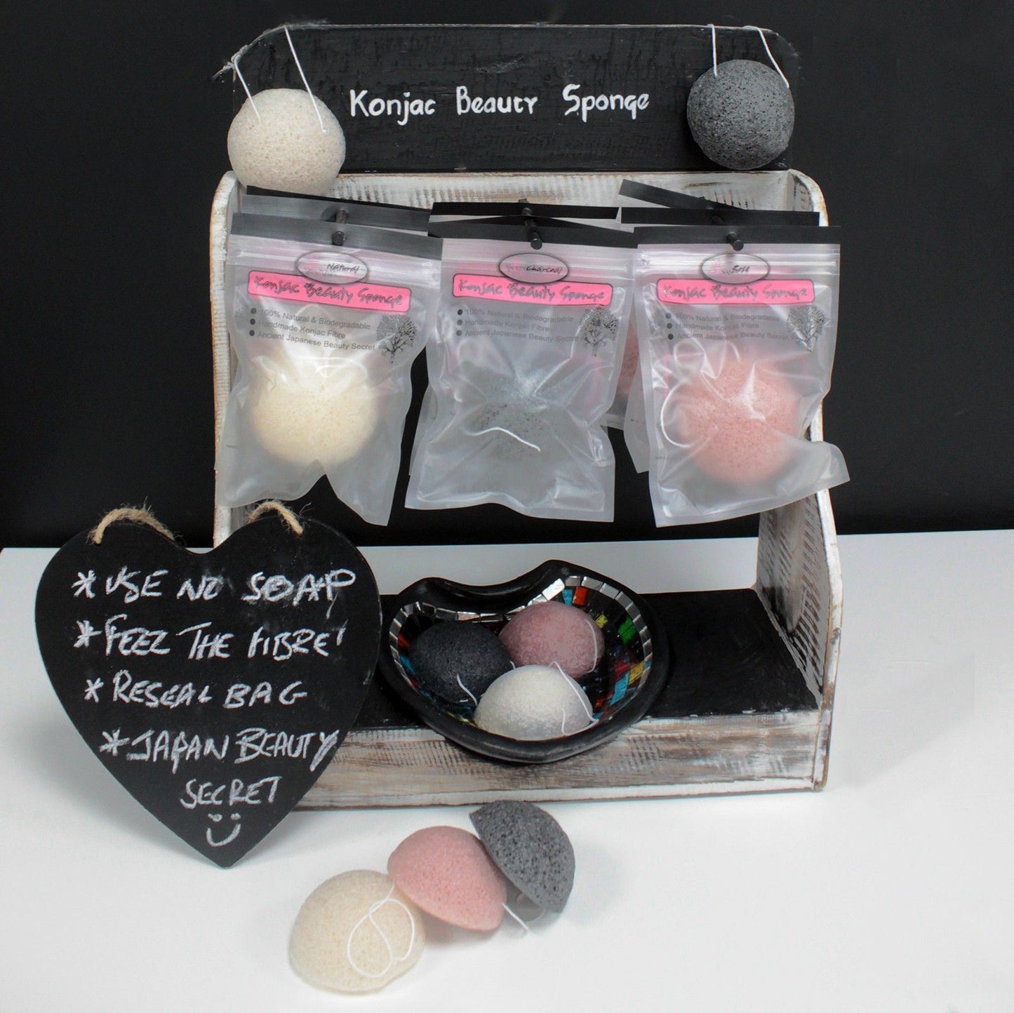 Konjac Sponge Display Stand