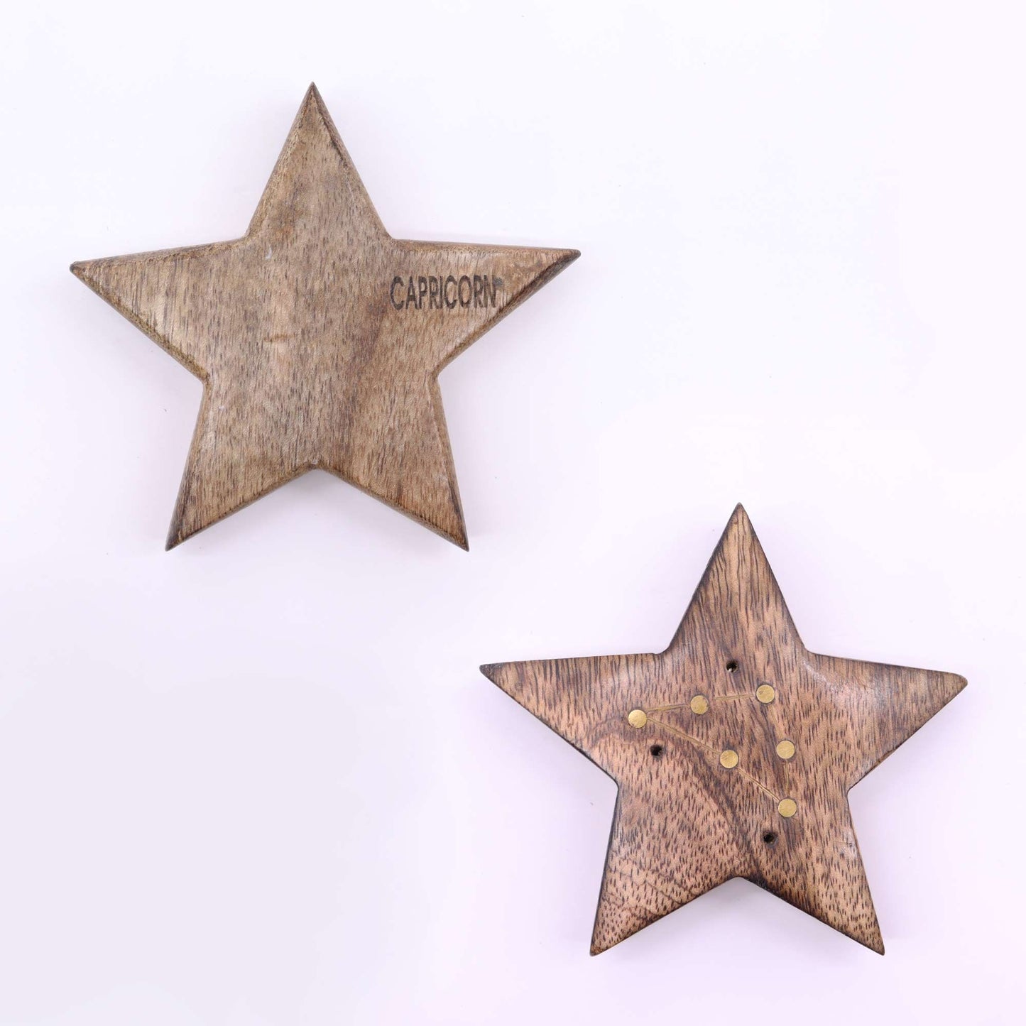 Engraved and Brass Zodiac Sign Incense Burner- Star