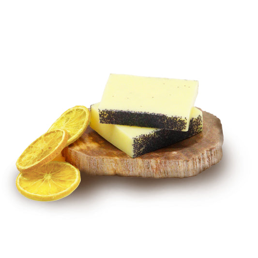 Lemon Poppy Soap Bar - Approx 100g