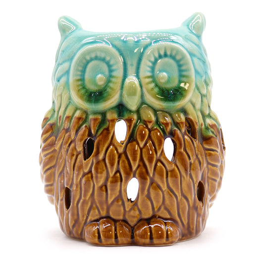 Classic Rustic Oil Burner - Owl (assorted)