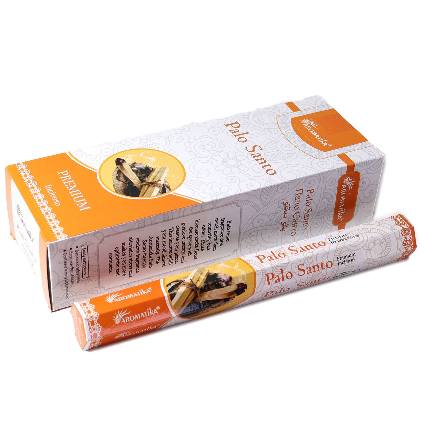 Aromatika Charcoal Free Hex Incense - Palo Santo