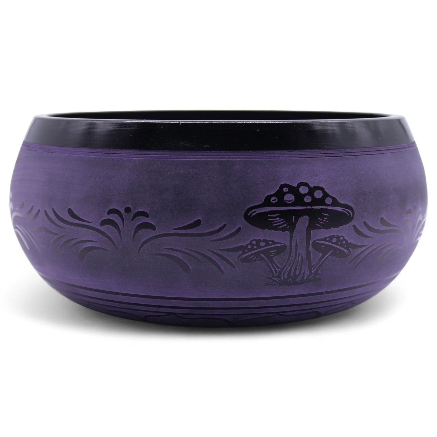 Extra Loud - Mushroom Singing Bowl - Purple Haze (23x10.5cm, 1.3kg)