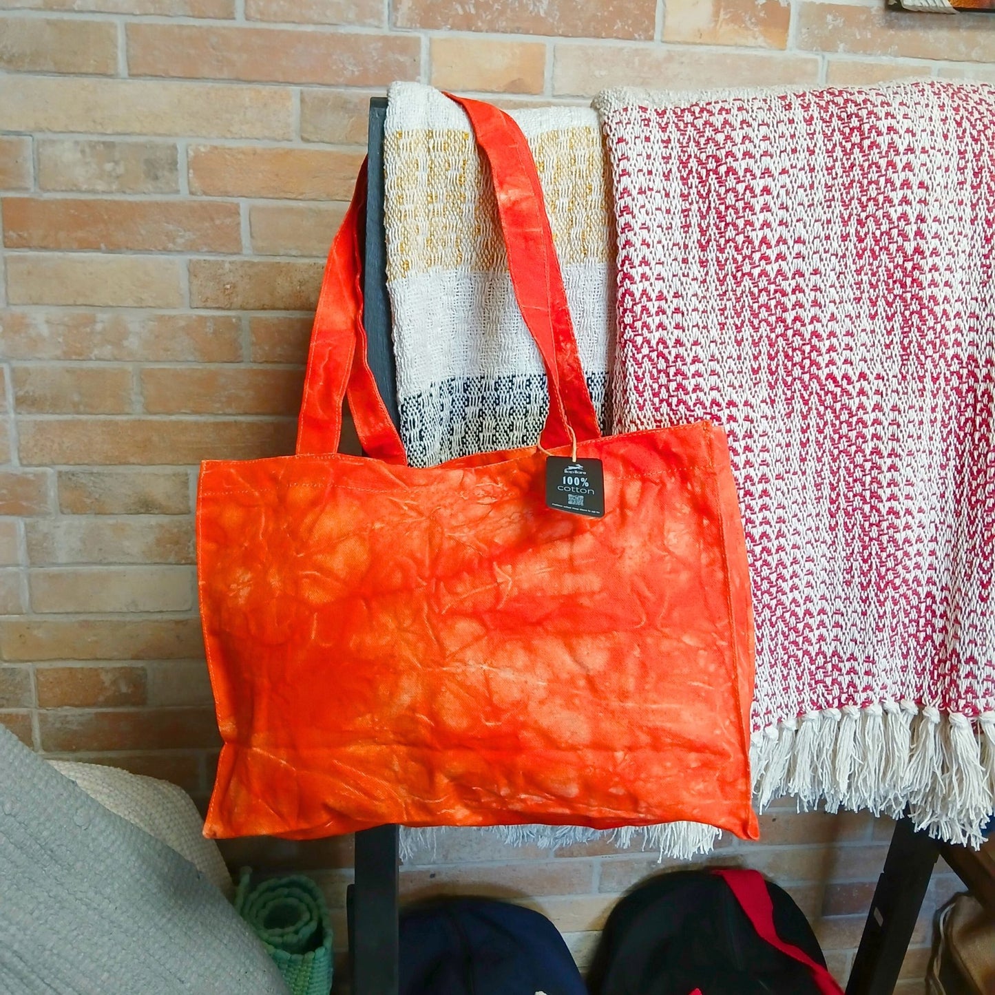 Handy Bag - Desert Orange Stonewash Effect