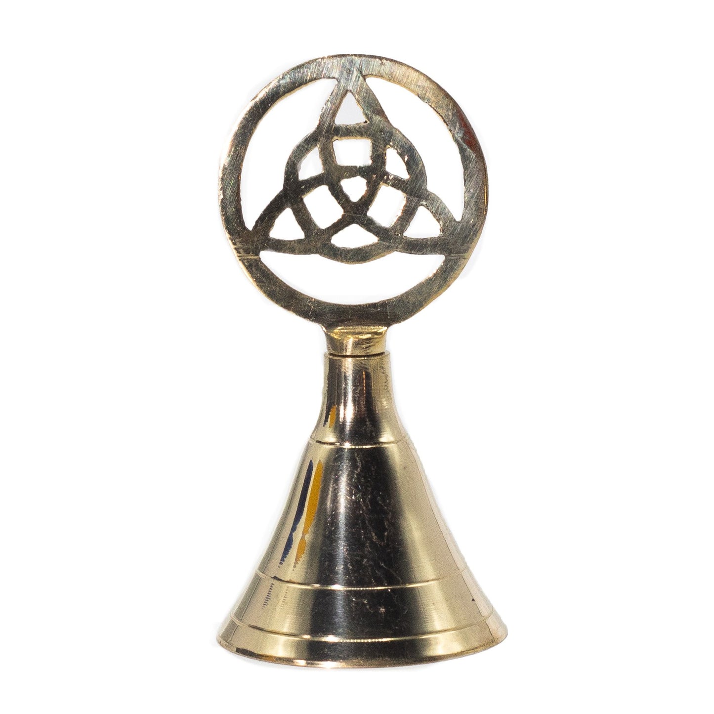 Altar Brass Bell - Triquetra