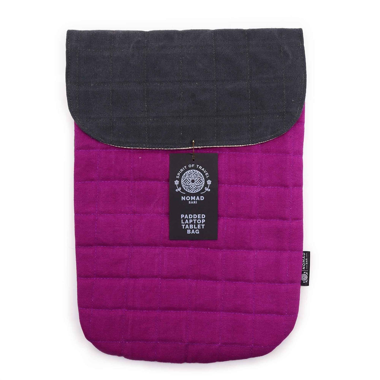 Laptop Padded Pouch - Purple Haze - 14oz Stonewash