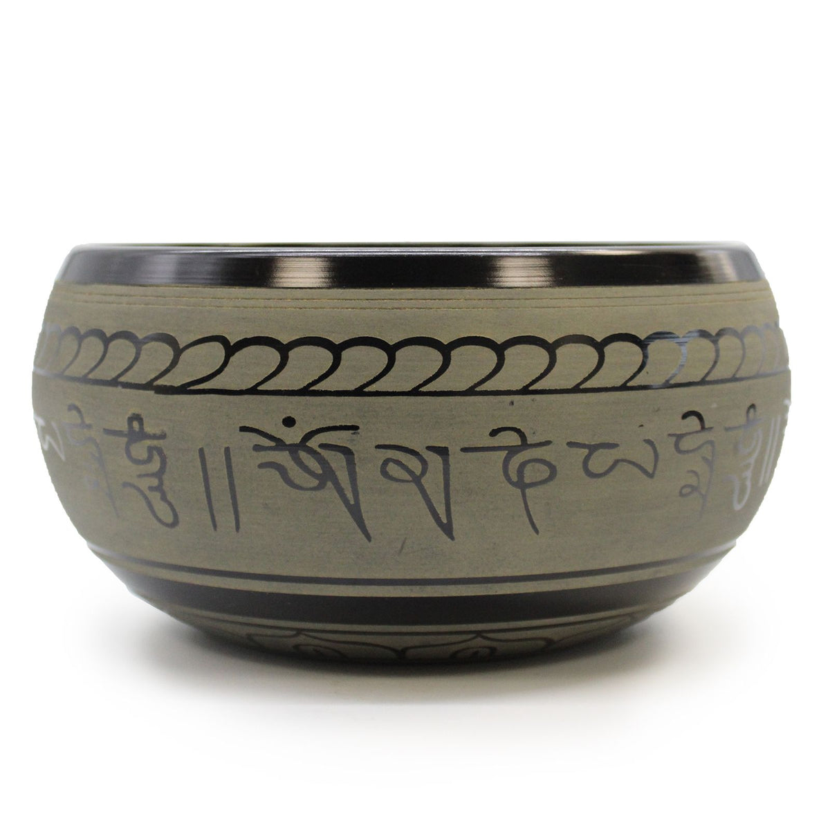 Extra loud Five Buddha singing bowl, a striking meditation gift